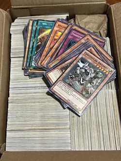 Yugioh Card Bulk Lot | 1.5 pounds Unsorted Cards | Commons and Rares | All LP/MP - Image 1