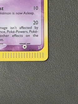 Pokemon Jirachi 97/95 EX Team Magma vs Team Aqua Holo Card EX/NM Condition - Image 5