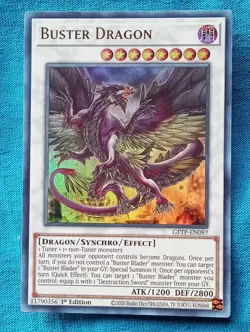 YuGiOh Cards - Buster Dragon - GFTP-EN097 - Near Mint! - Image 1