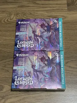 Magic: The Gathering Lorwyn Eclipsed Collector Booster Factory Sealed - Lot (2) - Image 1