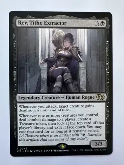 MTG Rev, Tithe Extractor, Foundations Jumpstart 25 NM J25 #45 - Image 1