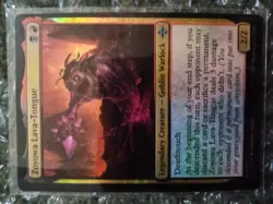 Zoyowa Lava Tongue FOIL Magic The Gathering Ixalan Goblin 245 MTG Warlock - Image 2