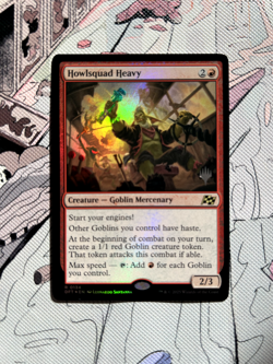 (Foil Promo) Howlsquad Heavy | Aetherdrift #134 | Near Mint | MTG (2x Available) - Image 1