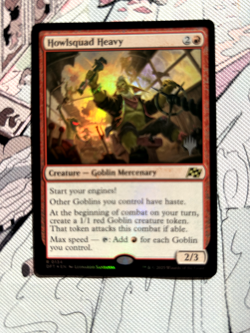 (Foil Promo) Howlsquad Heavy | Aetherdrift #134 | Near Mint | MTG (2x Available) - Image 3
