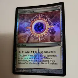 1x Orzhov Signet FOIL Guildpact MAGIC THE GATHERING MTG NM NEVER PLAYED WITH - Image 3