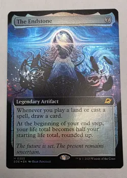MTG Magic The Endstone (Extended Art) Edge of Eternities Foil 0353 - Image 1