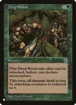 Deep Wood 1x MtG Mystery Booster List MB1 SP/NM - Image 1