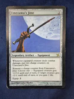 Umezawa’s Jitte Betrayers of Kamigawa MP/HP MTG - Image 1