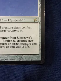 Umezawa’s Jitte Betrayers of Kamigawa MP/HP MTG - Image 4