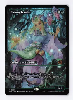 Bloom Tender (Showcase Foil) 0390 (M) MTG Lorwyn Eclipsed (ECL) - Image 1