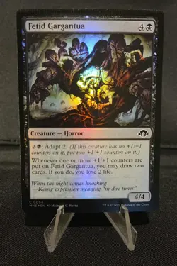 CRIMPLE ERROR Fetid Gargantua Foil HOLO 94 Modern Horizons 3 MAGIC THE GATHERING - Image 1