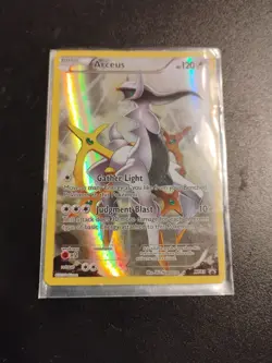 Pokemon TCG Arceus Holo Rare Card XY83 - Image 1