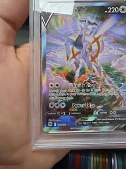 Pokemon Arceus V Brilliant Stars Full Alt Art #166 PSA 10 Gem Mint Tcg Card - Image 2
