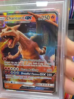 Pokemon TCG Charizard GX Detective Pikachu Promo SM195 PSA 9 MINT Graded Card - Image 5