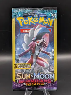 Pokemon Sun & Moon Guardians Rising Lycanroc Art Mini Booster 1 Pack 3 Cards - Image 1