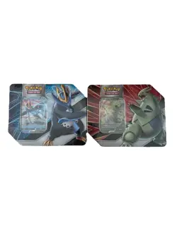 Pokemon TCG V Strikers Tin Tyranitar And Empoleon Tin Set - (6) Evolving Skies - Image 1