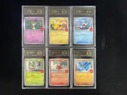 2023 Pokemon JPN McDonald's Promo 020/M-P Pikachu APH 10 Complete Set 6 #7 -WE64 - Image 1