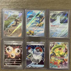 Pokemon TCG 6 mixed cards lot (Full art lot) - Image 1