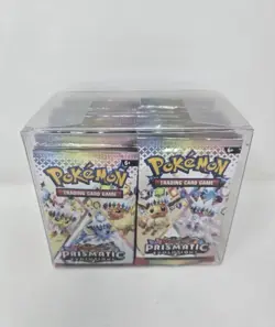 36 Pokemon Prismatic Evolutions Booster Packs, loose from elite trainer boxes - Image 1