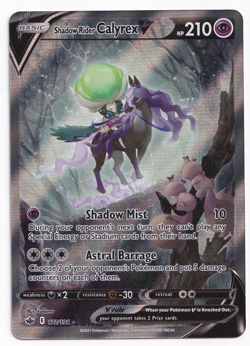 Pokemon TCG - Shadow Rider Calyrex V 172/198 Chilling Reign Alt Art Full Art - Image 2