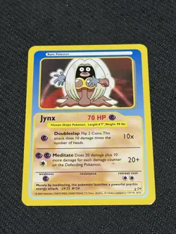 Pokemon Funskool BANNED JYNX Artwork 2004 Rare! - Image 1