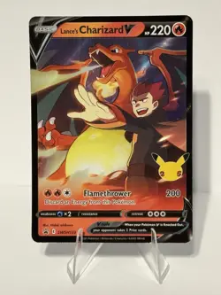 Lance's Charizard V - Sword & Shield Black Star Promo #SWSH133 - Image 1