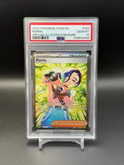 Pokemon Perrin 220/167 SIR Sv06: Twilight Masquerade PSA 10 GEM - Image 1