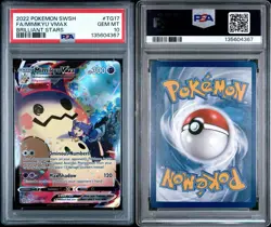 Pokemon Mimikyu VMAX TG17/TG30 Brilliant Stars PSA 10 - Image 3