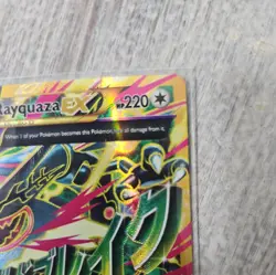 MEGA M RAYQUAZA EX 2015 Pokemon XY Ancient Origins Shiny Full Art #98/98 - Image 4