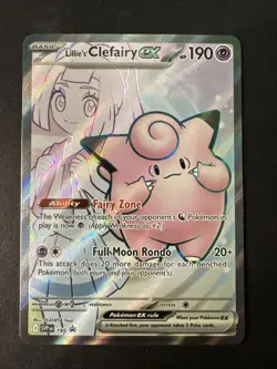 Pokemon - Lillie's Clefairy SVP 195 - Journey Together Promo - Image 1