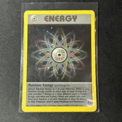 Pokemon Team Rocket "Rainbow Energy" 17/82 / Holo Rare / Moderately Played - Image 1
