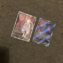 Pokemon Tcg Destined Rivals Mewtwo 213 Nidoking 216 Full Art Sar Bundle - Image 2