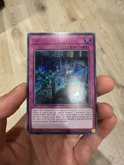 Yugioh Misprint No Name No Imprint Vendread Reorigin COTD Secret Rare NM 1st Ed - Image 1