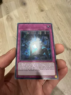 Yugioh Misprint No Name No Imprint Vendread Reorigin COTD Secret Rare NM 1st Ed - Image 4