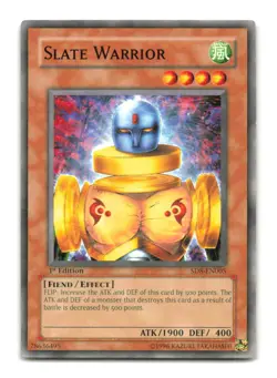 Slate Warrior - SD8-EN005 1st Edition - YuGiOh-LP - Image 1