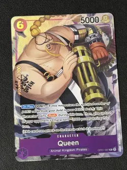 Queen OP01-097 ALT ART Romance Dawn ONE PIECE CCG English - Image 1
