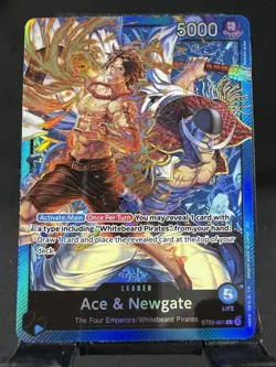 One Piece Starter Deck 22: Ace & Newgate #ST22-001 Ace & Newgate - Image 1