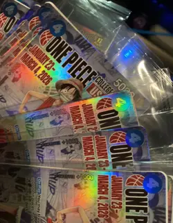 2x One Piece College Basketball US Voyage Luffy Card IN HAND - MINT - UNOPENED - Image 4