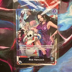 One Piece TCG Boa Hancock OP07-038 PSA Magazine FOIL PROMO EXCLUSIVE Sealed Card - Image 1