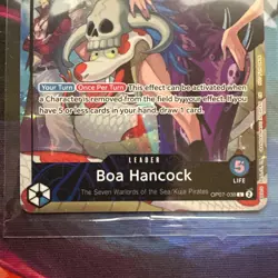 One Piece TCG Boa Hancock OP07-038 PSA Magazine FOIL PROMO EXCLUSIVE Sealed Card - Image 4