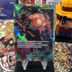 One Piece TCG-Roronoa Zoro OP06-118 Secret Rare-Wings of the Captain - Image 1