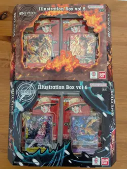 One Piece Illustration Box Vol 5 & 6 Bundle Brand New In Hand Ships Now - Image 1