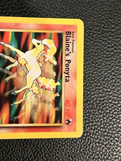 1st Edition Blaine's Ponyta Gym Heroes #63 Common LP Condition WOTC Pokemon Card - Image 3