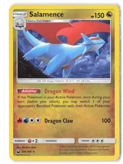 Pokemon Salamence - (Cosmos Holo) 106/168 Miscellaneous Cards & Products LP Holo - Image 1