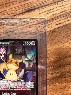 CLEAN Pokemon TCG Mimikyu v Holo Ultra Rare Card TG16/TG30 Brilliant Stars - Image 3