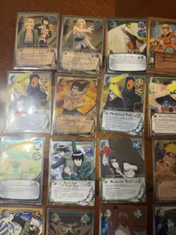 Naruto CCG FOIL Card Lot Naruto Deidara Tsunade Pain Orochimaru Shippuden - Image 3