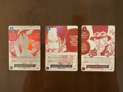 One Piece OP13 - 3rd Anniversary Treasure Campaign Promo Card Set (7 Cards) - Image 3