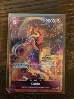 Kaido (CS 2023 Celebration Pack) P-010 One Piece Promotion Cards Foil - Image 1