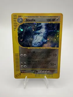 Steelix H23/H32 Aquapolis Set Holo Pokemon Trading Card - HP - Image 1