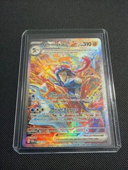 Greninja ex Tera SIR 214/167 Twilight Masquerade Pokemon Card PSA 10 POTENTIAL - Image 1